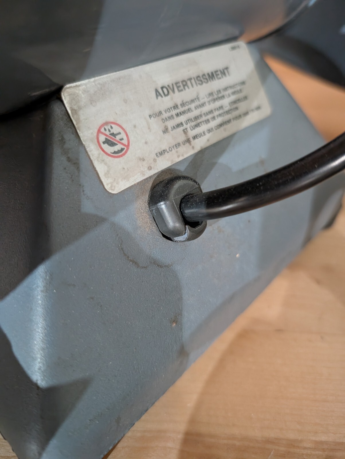 10ft Bench Grinder Power Cord 6” & 7” |18/3 SJT | Baldor LD5001A07 | USA