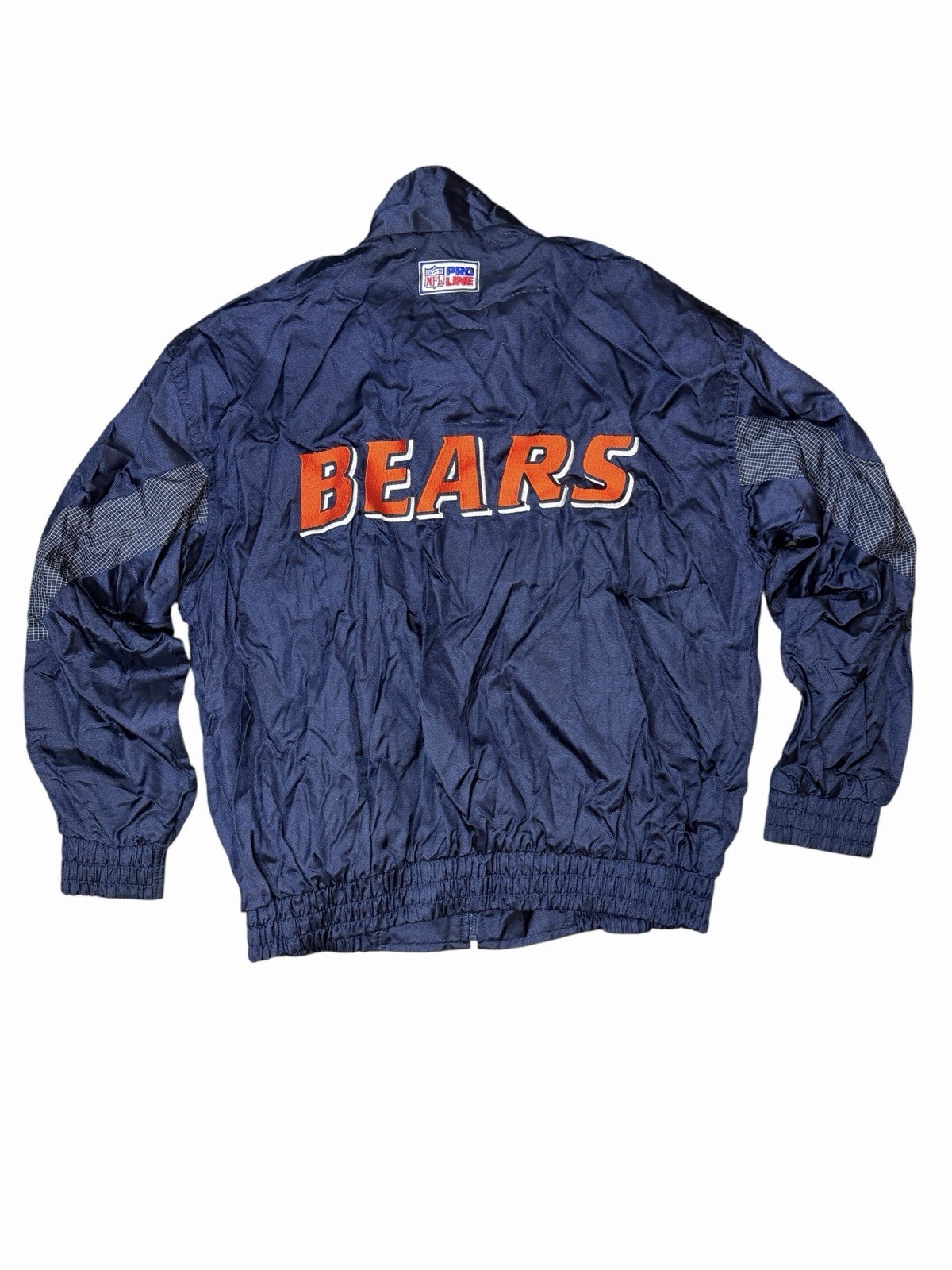 Vintage Chicago Bears NFL Pro Line Logo Athletic Jacket Mens XL Full Zip