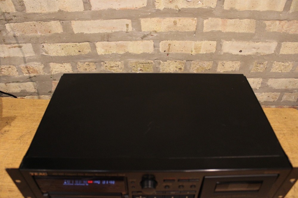 TEAC AD-500 CD Player & Auto-Reverse Cassette w/remote Serviced Fully Functional