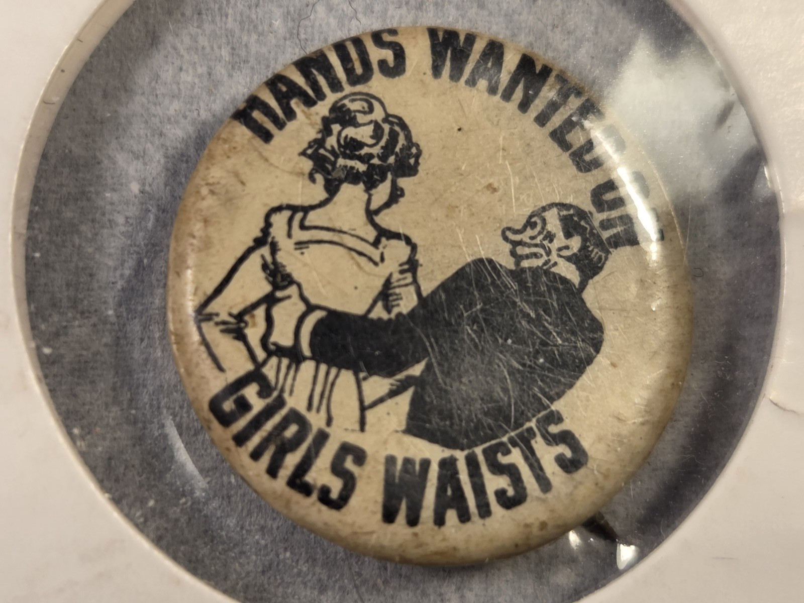 Lot of 3 ANTIQUE Pinback Buttons