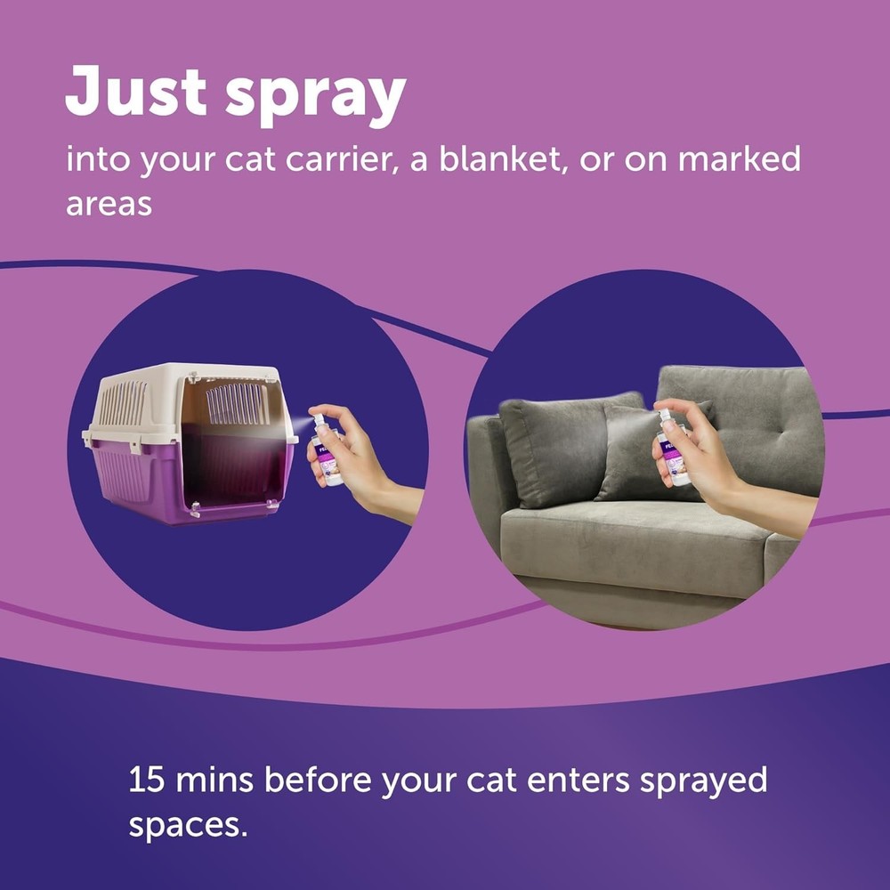60ml Cat Calming Spray - Effective Pheromone Solution for Anxious Pets