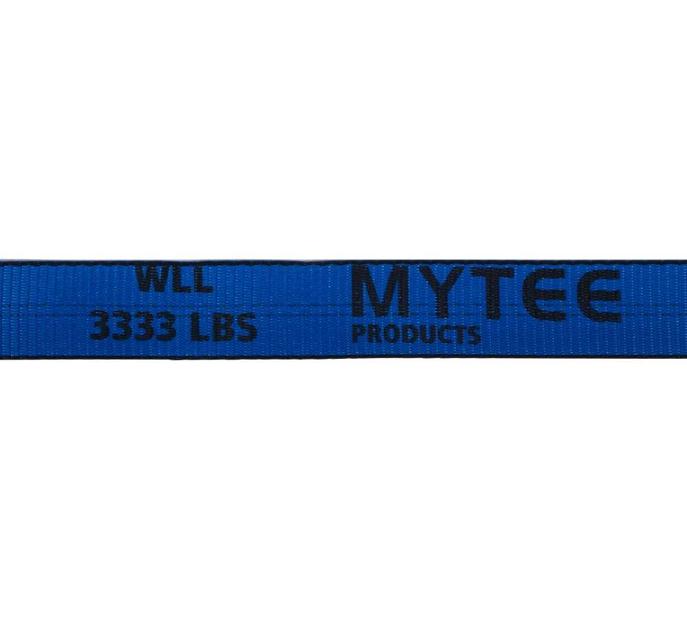 Ratchet Tie-Down Straps w/ Flat Hook 10,000 Lbs Capacity - Blue (10 Pack)