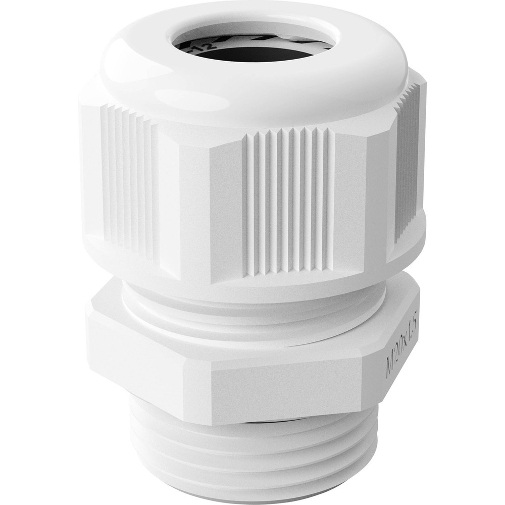 Bopla 12000316 cable gland M20 x 1.5 white polyamide 1 pc