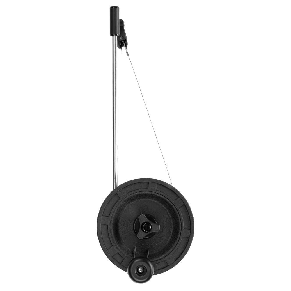 Scotty #1073DP Laketroller Manual Downrigger, Post Mount, Display Packed Black,