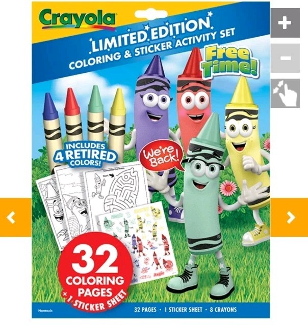 Crayola Coloring & Sticker Activity Set 1