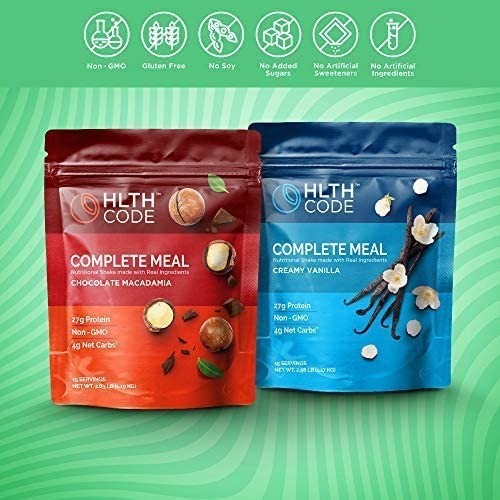 HLTH Code Complete Meal Replacement Shake Healthiest Meal Replacement High