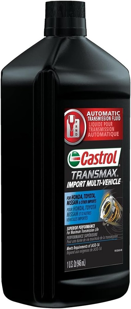 Transmax Import Multi-Vehicle Automatic Transmision Fluid, 1 Quart, Pack of 6