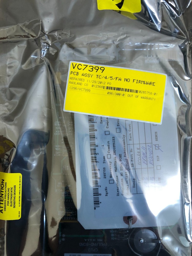Rauland-Borg CPU3 Card
