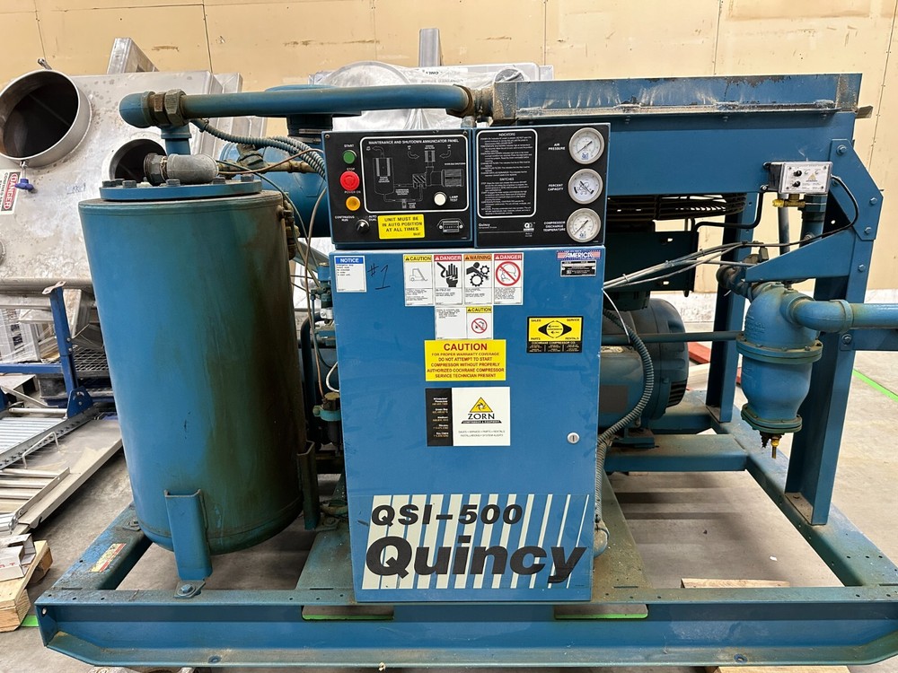 50HP Quincy Rotary Screw Compressor