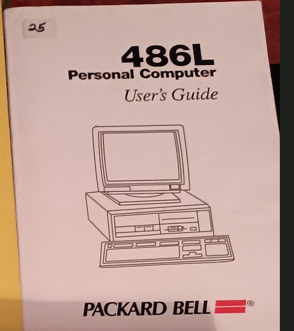 486ES Packard Bell Personal Computer Users Guide