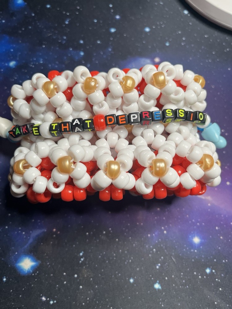 HazBin Hotel Lucifer “Take That Depression” Cuff