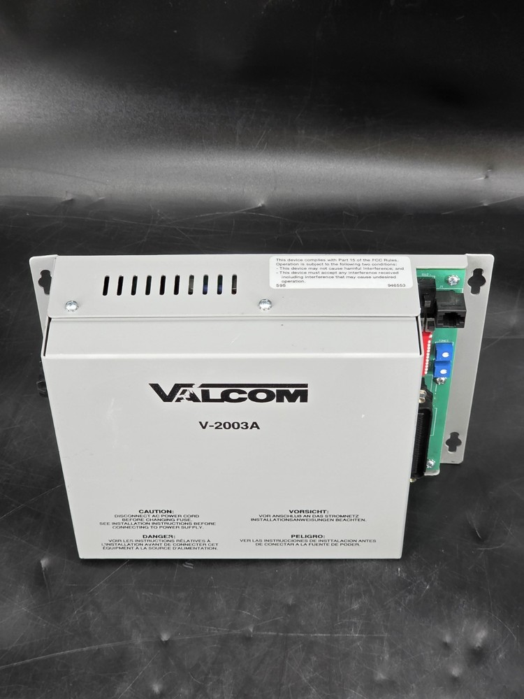 VALCOM V-2003A 3 Zone 1 Way Page Control