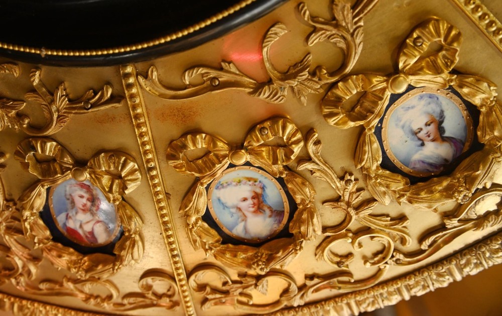 Napoleon III Revival Centre Table Sevres Plaques Ormolu