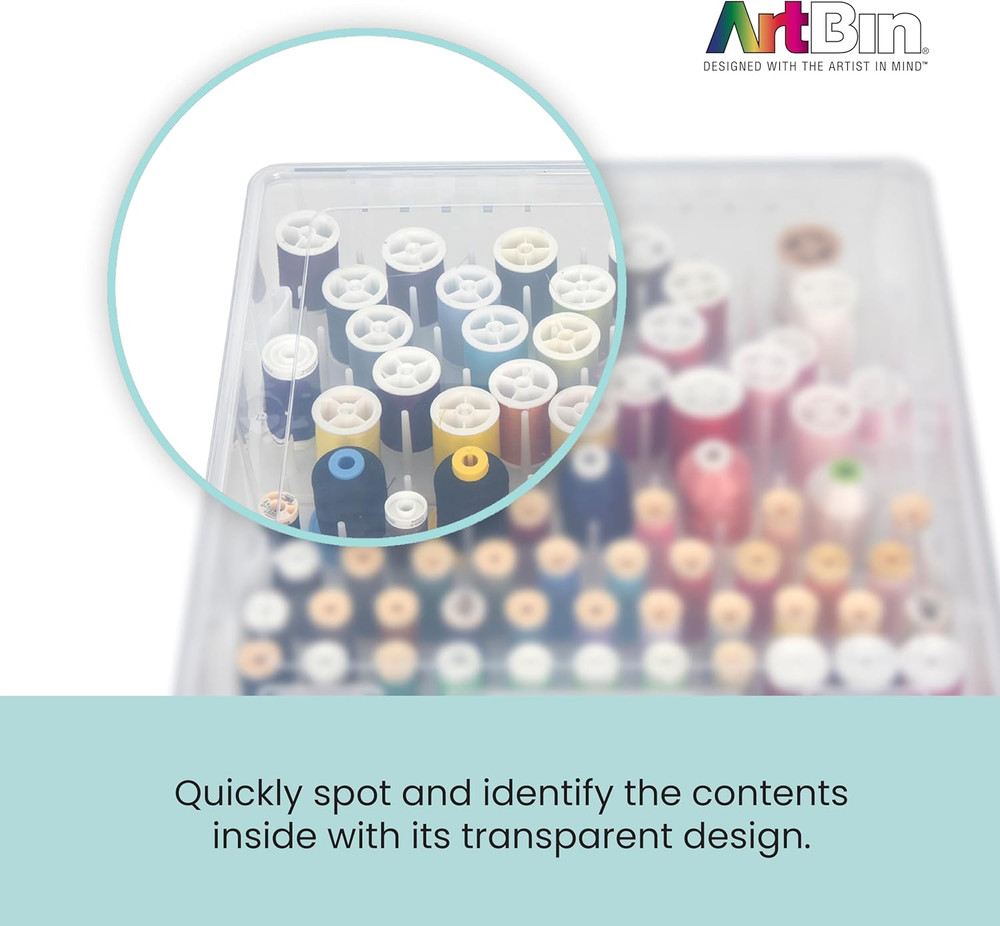 Super Satchel Thread Box - Versatile Thread Storage for Sewing, Embroidery, and