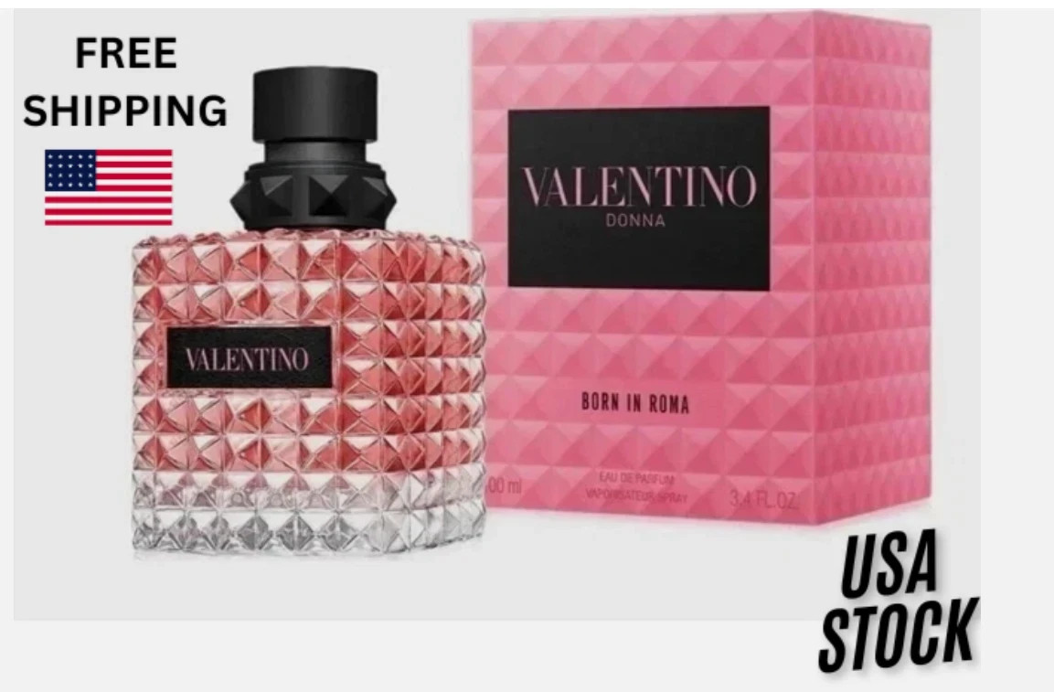 Valentino Donna Born In Roma Perfume 3.4oz.EDP Spray for Women-New in Sealed Box