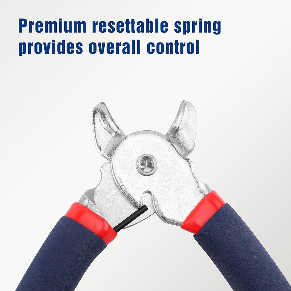 Durable Galvanized Hog Ring Pliers Set with 500 Rings