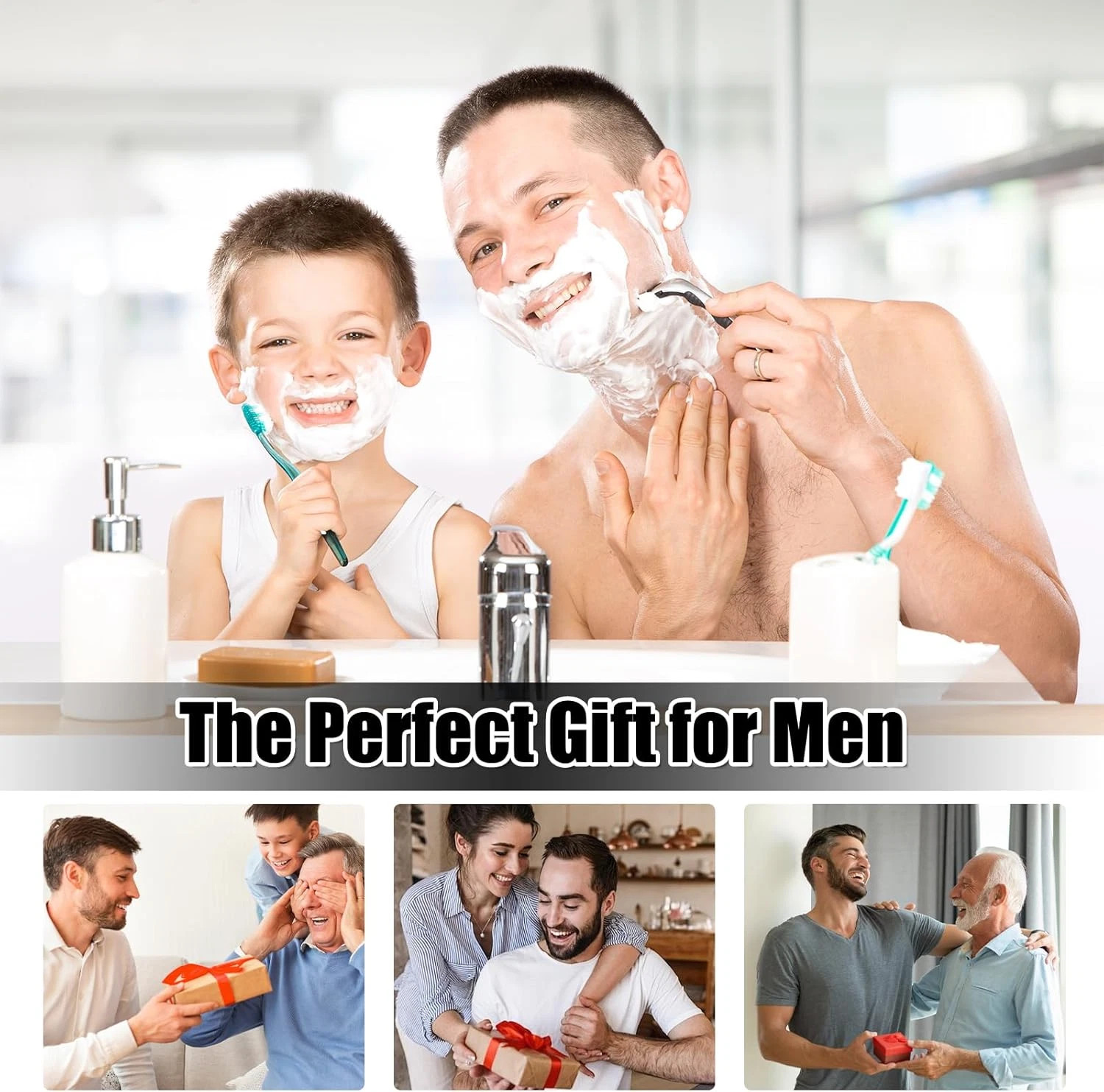 For Braun 32B Series 3 Electric Shaver Replacement Foil Cassette Cutters - 4PACK