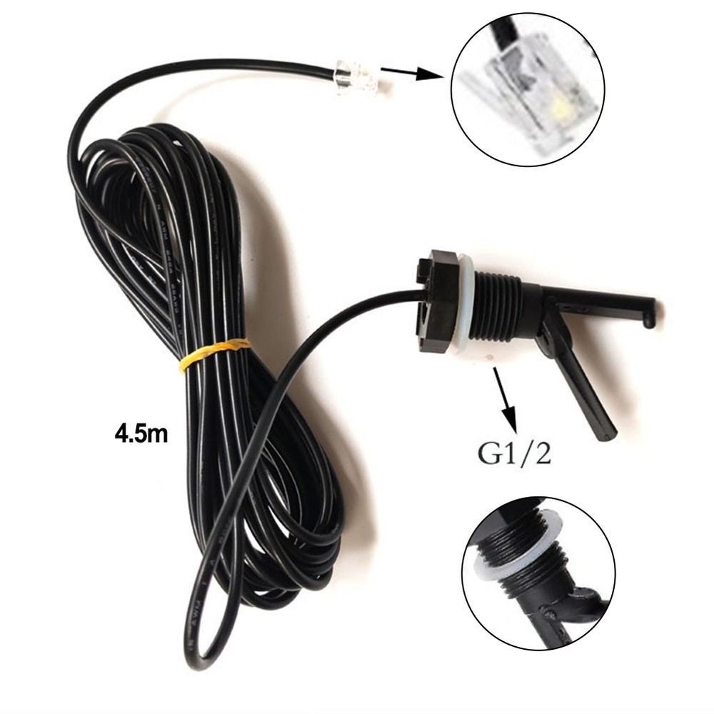 15ft Flow Sensor for Pool For Salt Systems Quick and Simple Installation