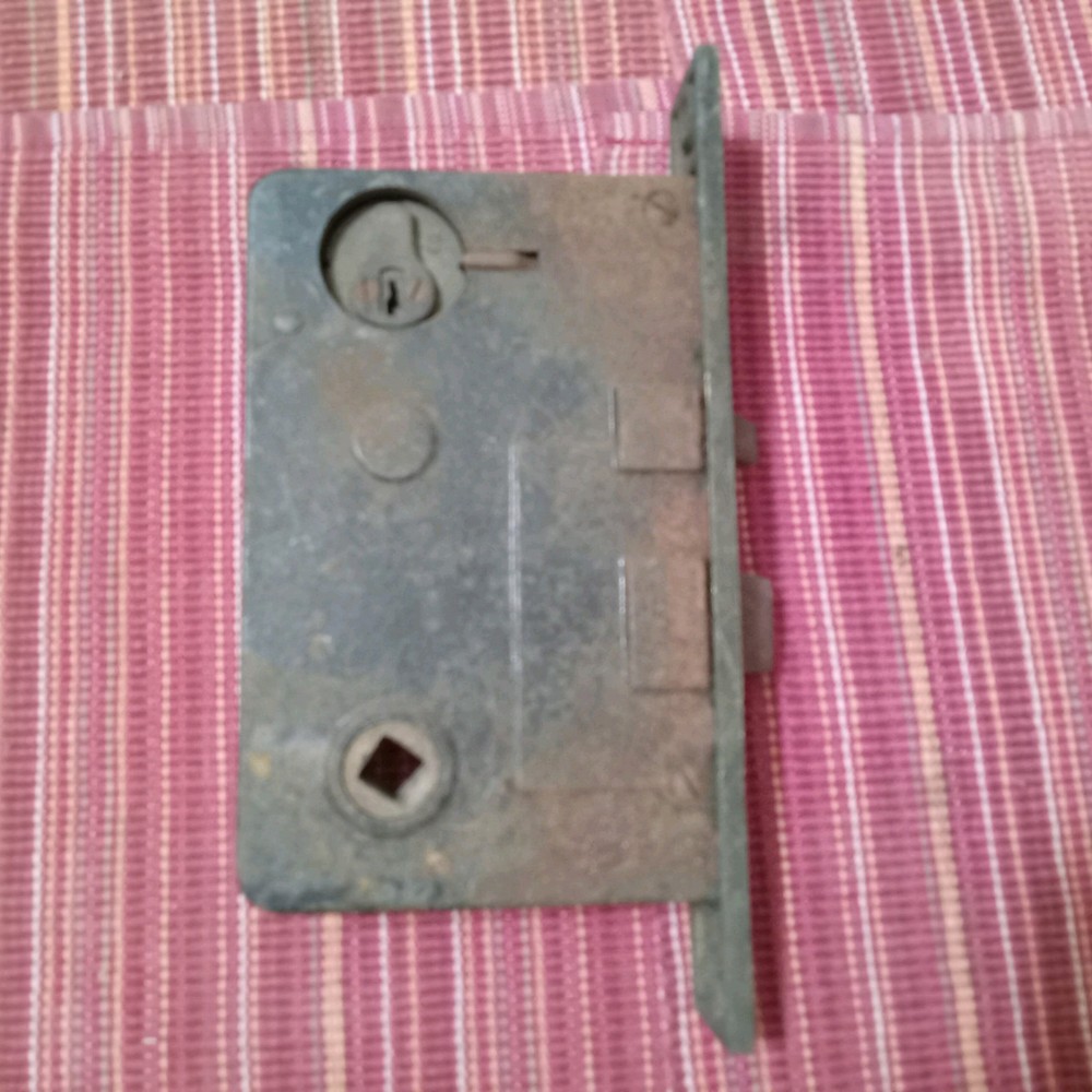 Antique Sargent Push Button Mortise Lock No Key