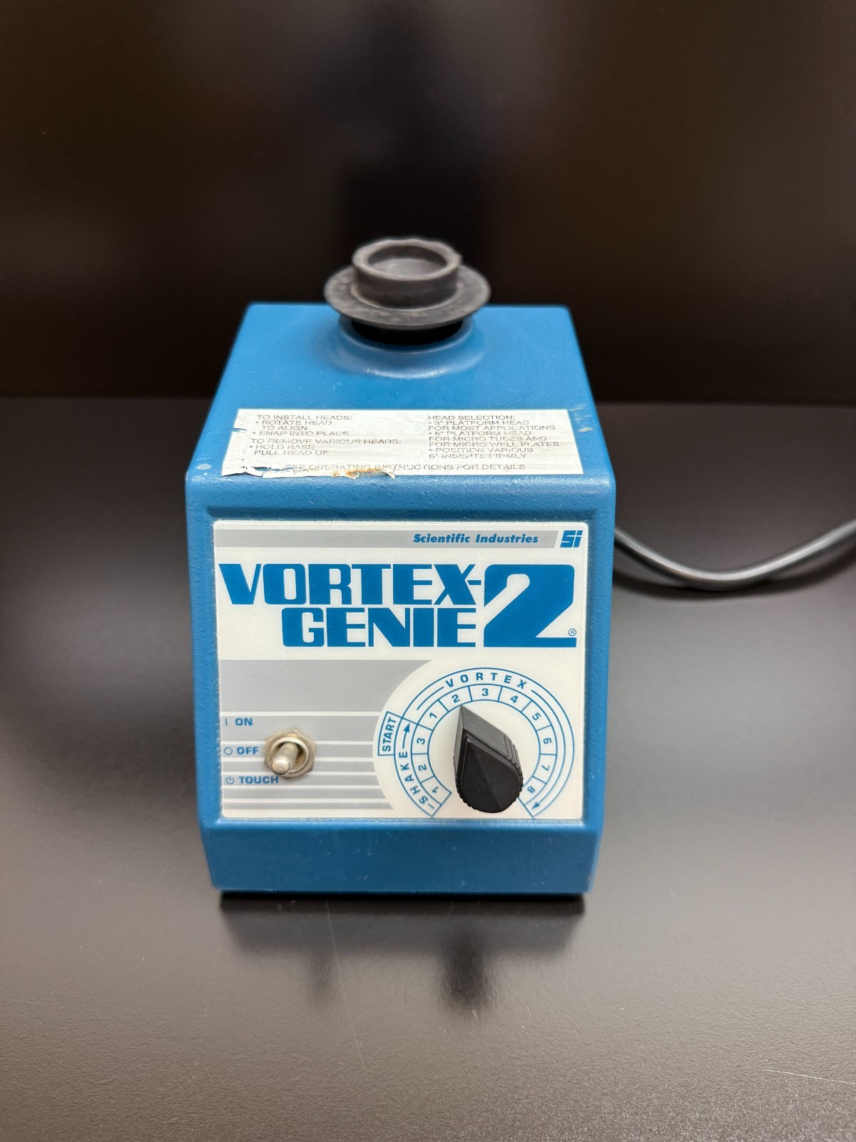 Scientific Industries Vortex Genie 2 Mixer G560, Used Lab Mixer
