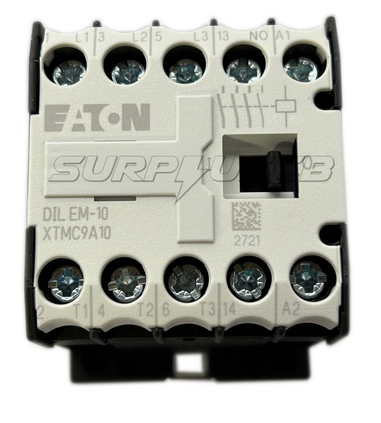 Eaton XTMC9A10U Full Voltage Non-Reversing Contactor, 8.80 Amp, 24 Vac Coil, 3P