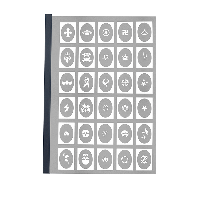Reusable Airbrush Temporary Tattoo Stencil Art Designs Template 281 Pattern