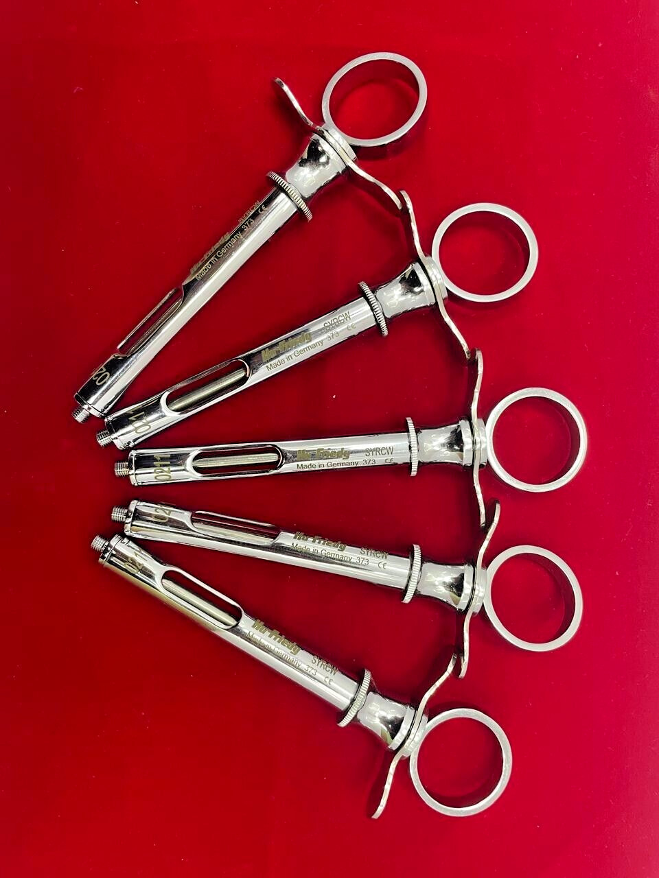 Lot of 30 PC Hu-Friedy CW Style Dental Anesthetic Aspirating 1.8ml Syringe SYRCW