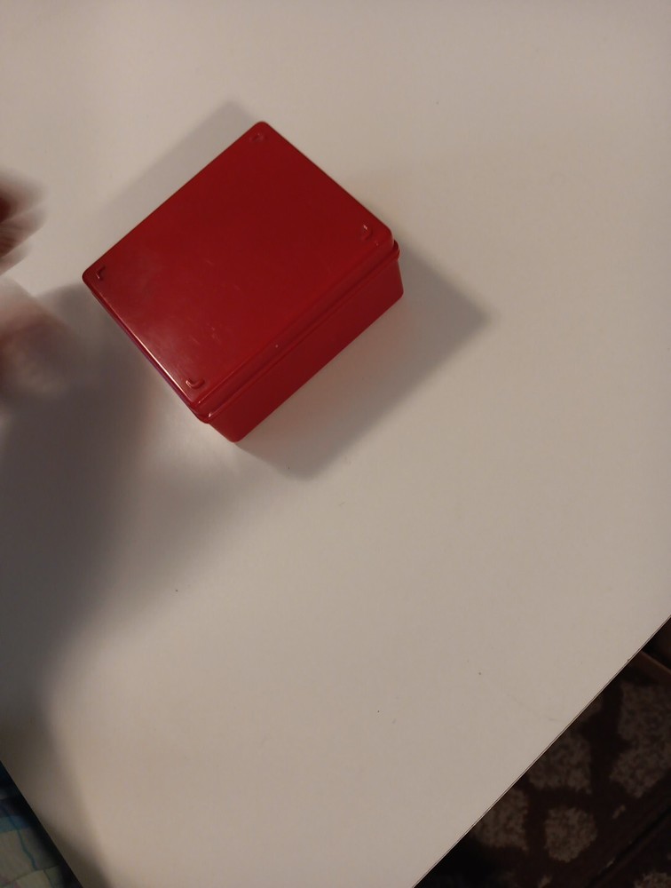 Learning Resources 5 Coins, Tails, Rubber Stamps w/ Red Plastic Case