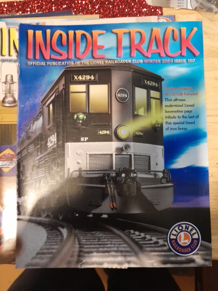 Lionel Inside Track 12 Issues 97-108