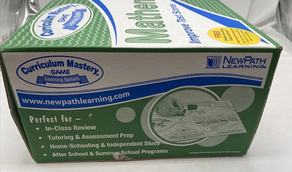 New Path Learning Curriculum Mastery Game Learning System Mathematics Grade 6