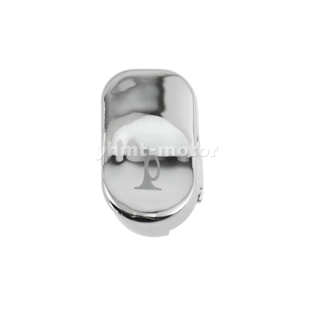 7 Pcs All Chrome Handle Switch Housing Cap Button Replacement Cover For Victory