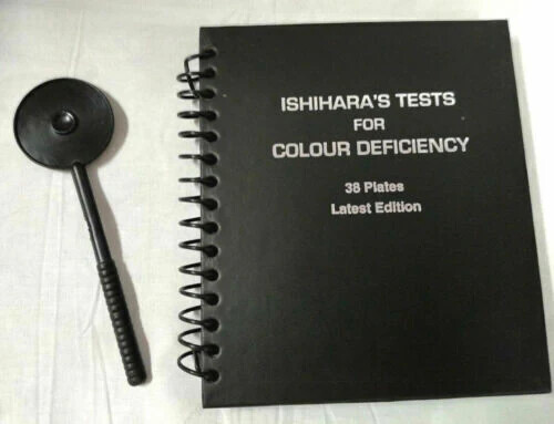 Ishihara Test Book For Color Blindness Eye Testing 3 DAY DELIVERY