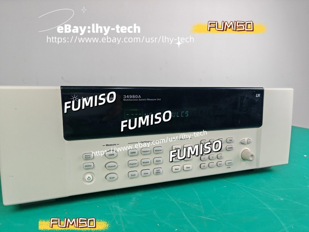 Keysight Agilent 34980A Multifunction Switch Measurement Unit&lhy