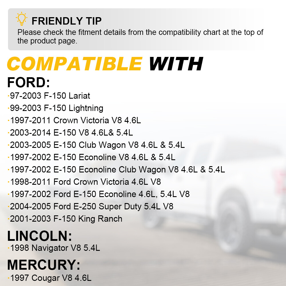 8PCS Ignition Coil Pack and Iridium Spark Plug For Ford F-150 4.6L 5.4L V8 DG508