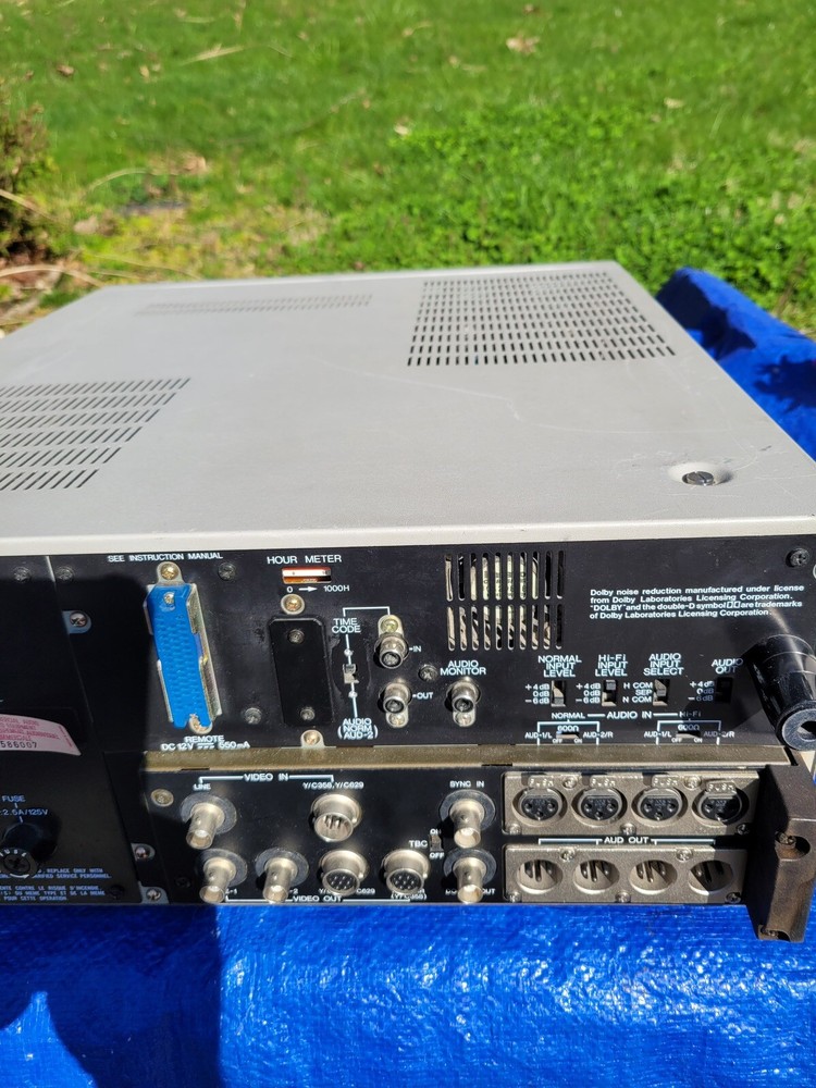 JVC BR-S811U Editing Recorder Professional S