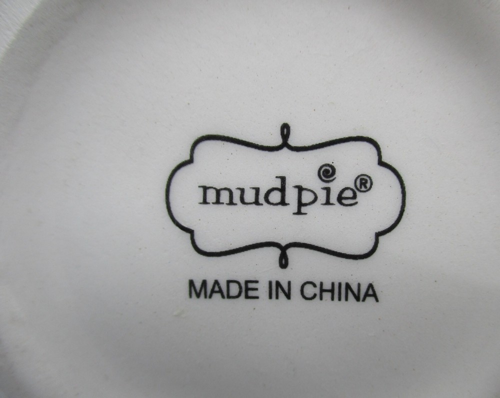 MUD PIE BLESSED PUMPKIN COASTER - 4" x 1" -1009B