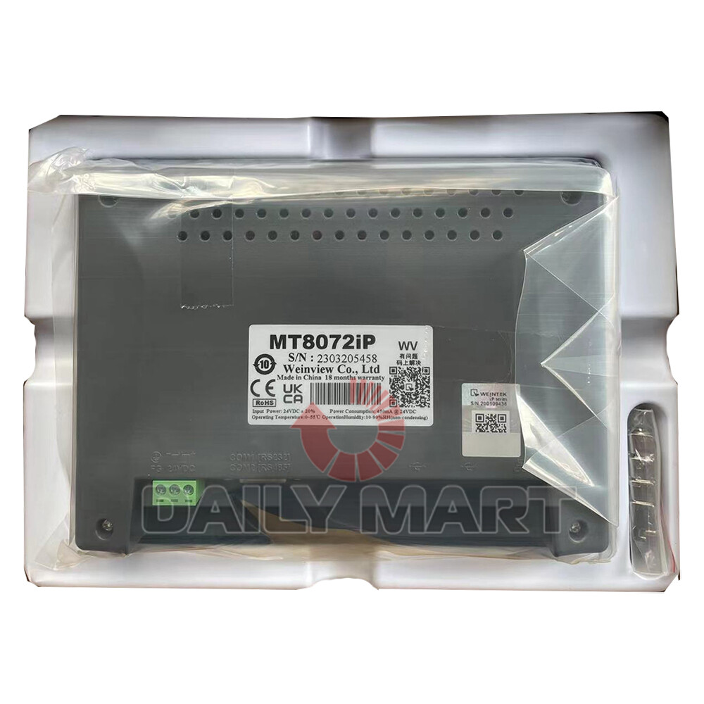 New In Box WEINTEK MT8072iP Touch Screen 7"