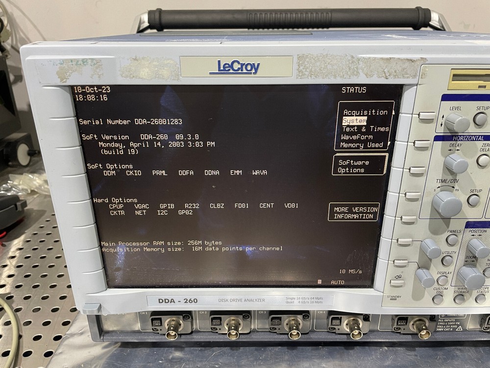 LeCroy DDA-260 Disk Drive Analyzer