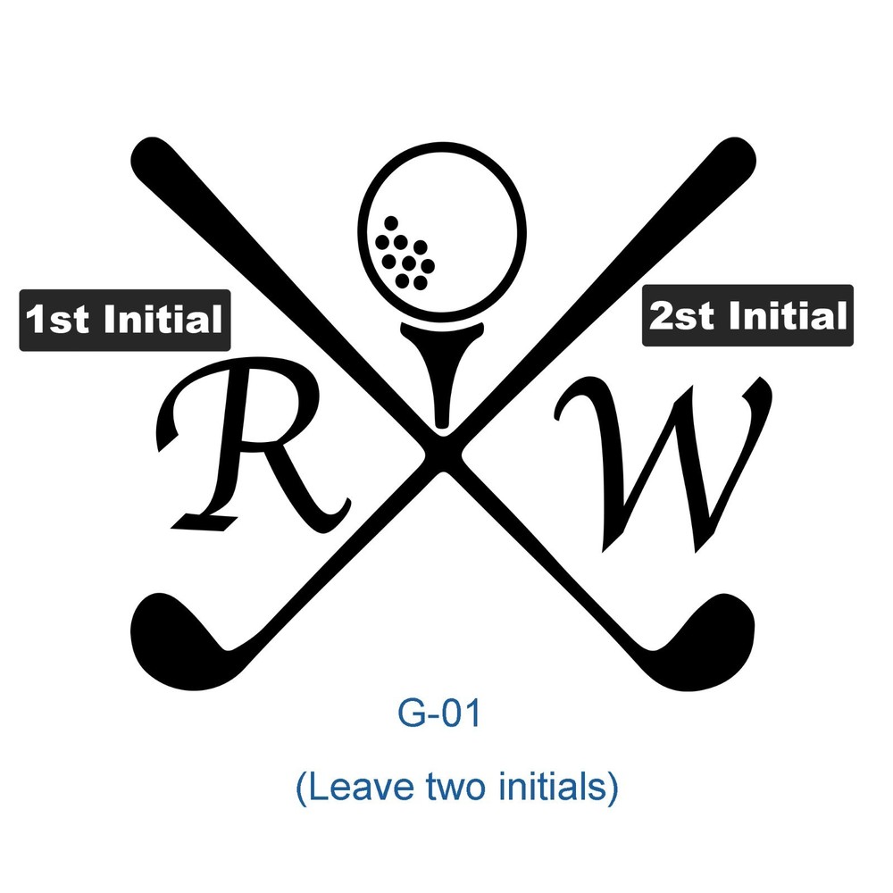 Custom Golf Ball Stamp Personalized Text Logo Marker Waterproof Golfball Stamper