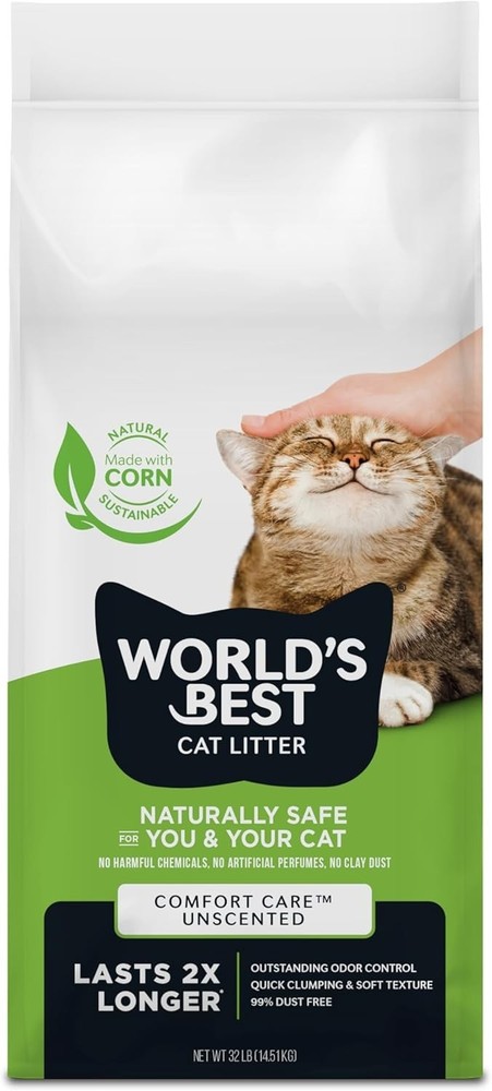 Quick Clumping Natural Cat Litter, 32 lbs