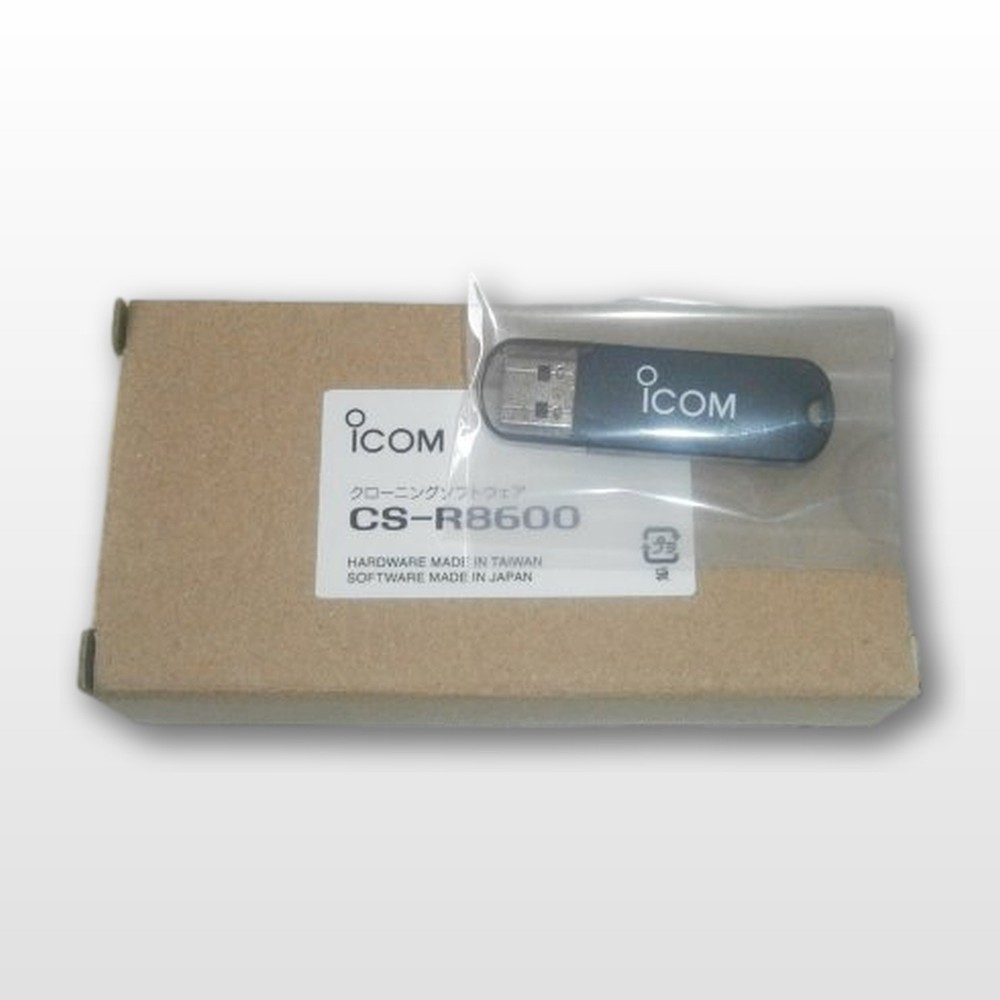 Icom IC-R8600 Cloning Software CS-R8600 USB Memory Type Untested Japan