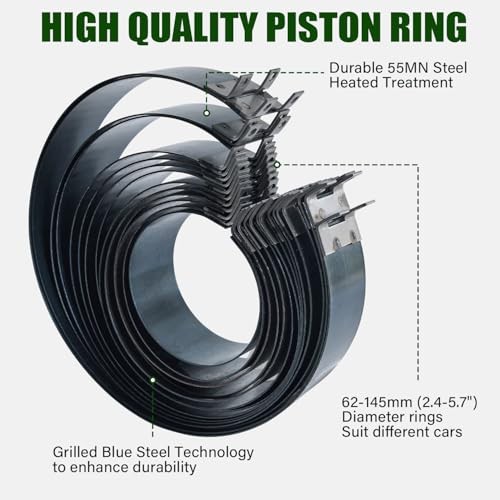 Auto Engine Piston Ring Compressor Tool Set with Piston Installer Pliers and