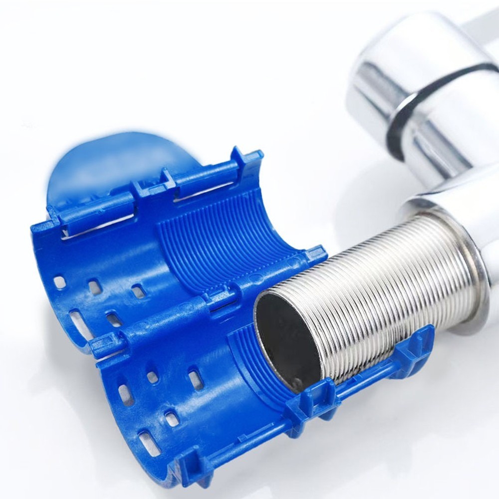 Robust Plastic Faucet Fixing Base Designed for Easy Installation in Small Areas