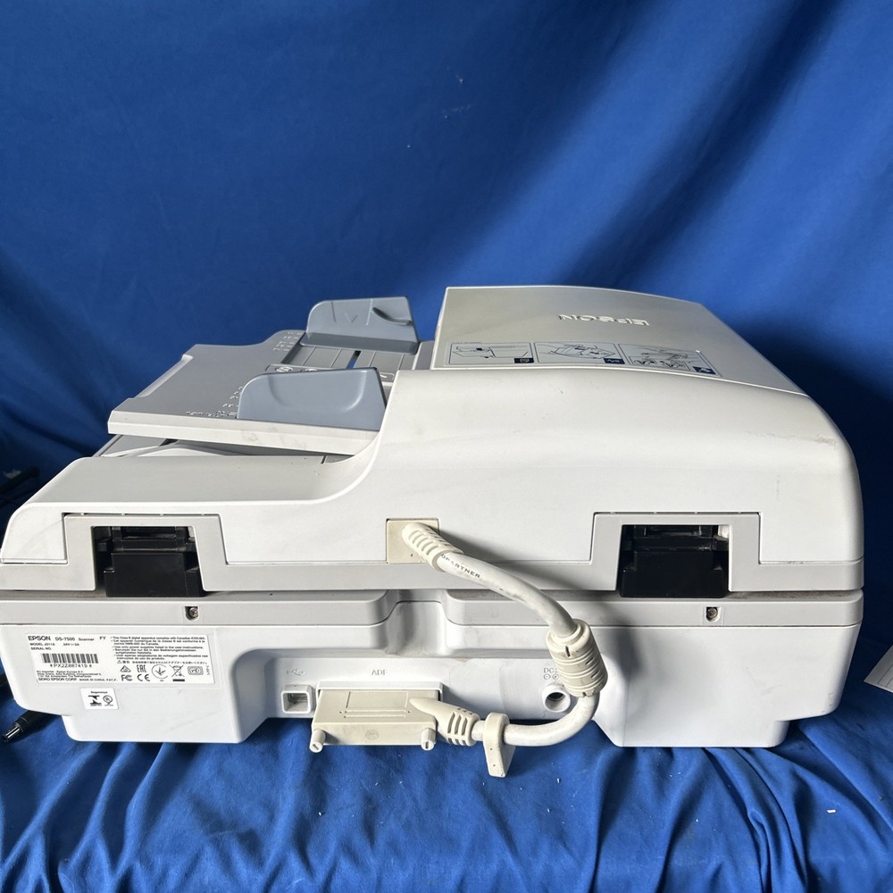 Epson WorkForce DS-7500 Color Duplex Document Scanner – Low 22K Pages