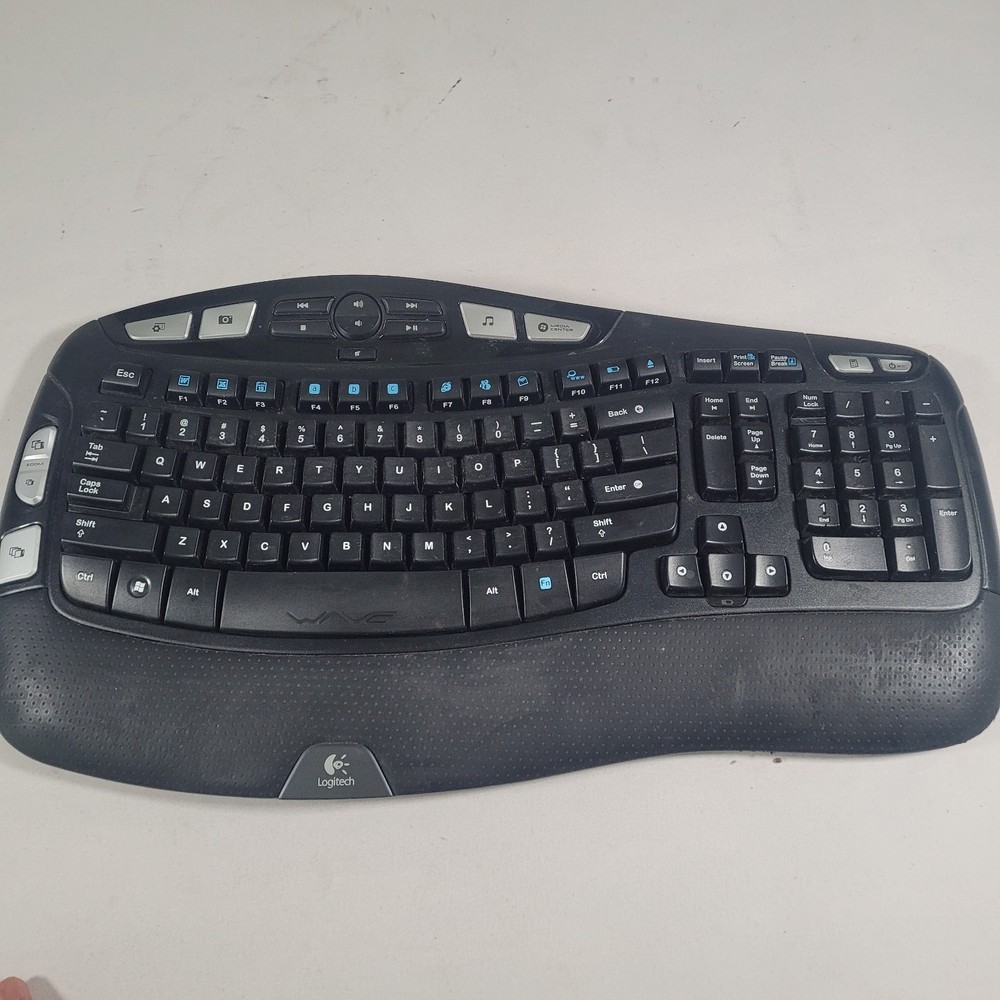 Logitech MK350 Wave Keyboard M325 Mouse Unifying Receiver Tested Works
