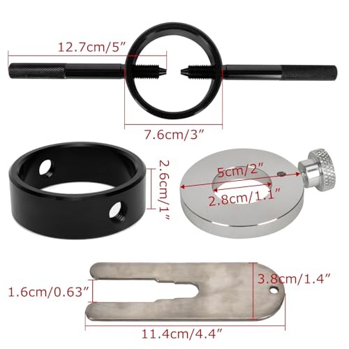 Motorcycle Fork Service Tool Kit - Fork Spring Compressor, Oil Level and