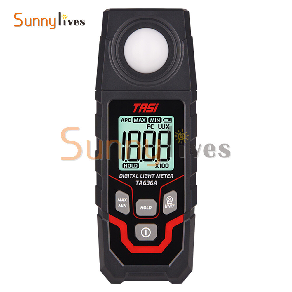 Handheld Digital Light Lux Meter Illuminometer Luminometer 0.1~20000Lux Detector