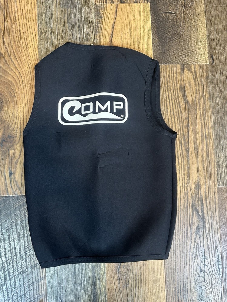 Comp Dive Vest 2mm Front Zip Black L