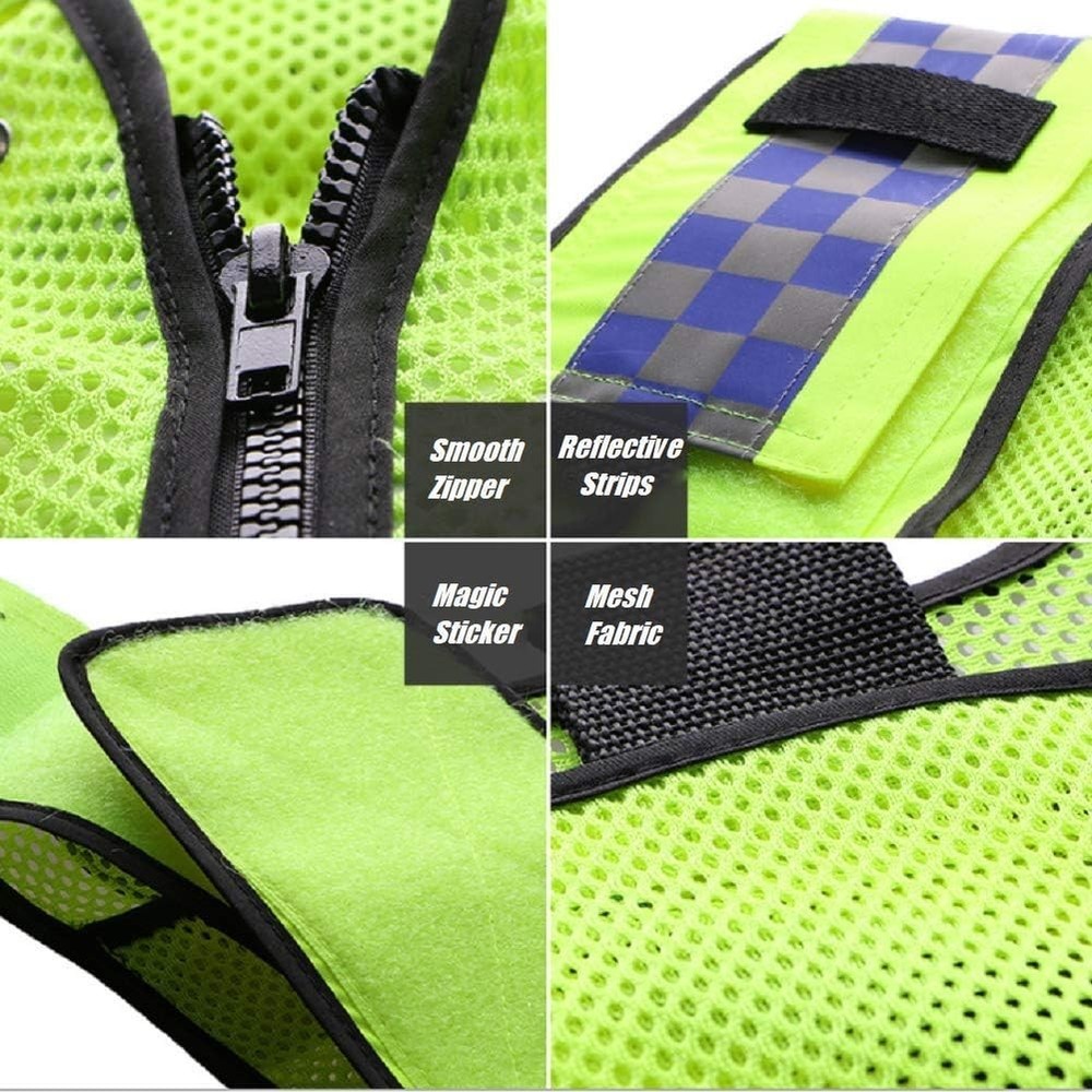Reflective Safety Vest with High Visibility