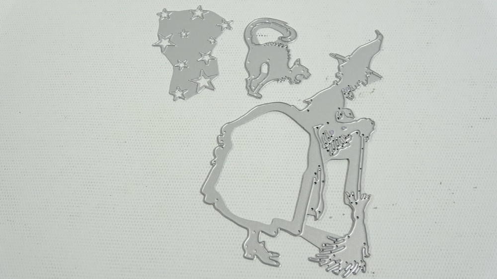 2017 Tim Holtz Sizzix Thinlits Witchcraft Halloween Dies No. 662386